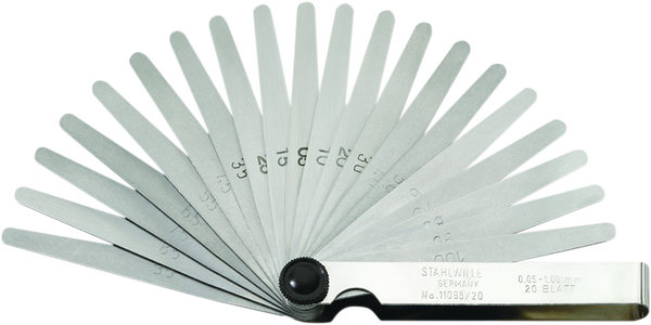 Precision Feeler Gauges Silver, 1, nordicamoto.ro