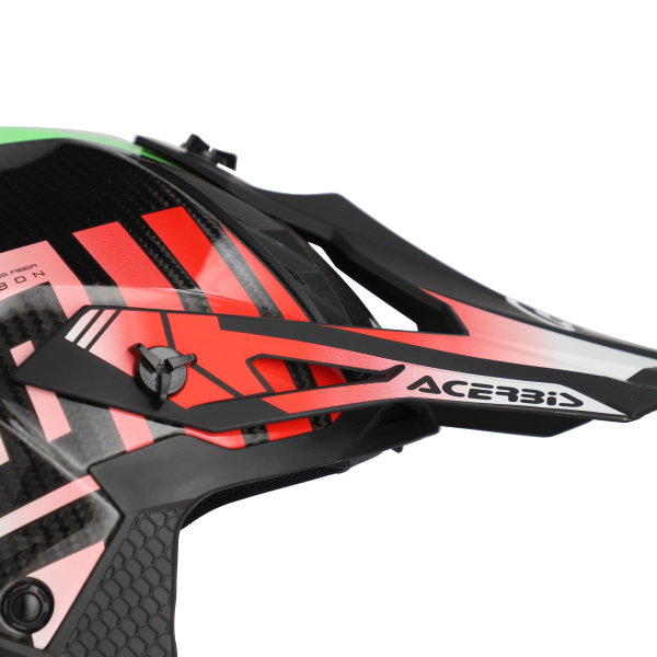 Casca Acerbis Steel Carbon 22-06 Verde/Rosu XXL-4