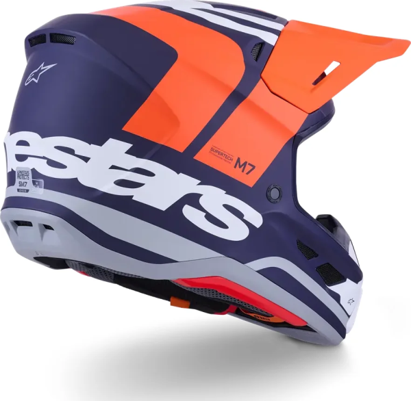 Cască Alpinestars SM7 Core Blue-0