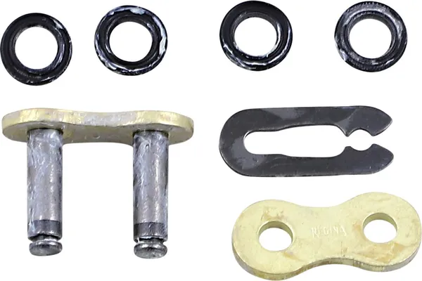 520 Quad Series Clip Connecting Link Gold-0