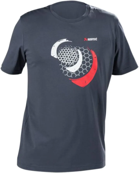 Mesh T-shirt Gray, Navy, Red, White