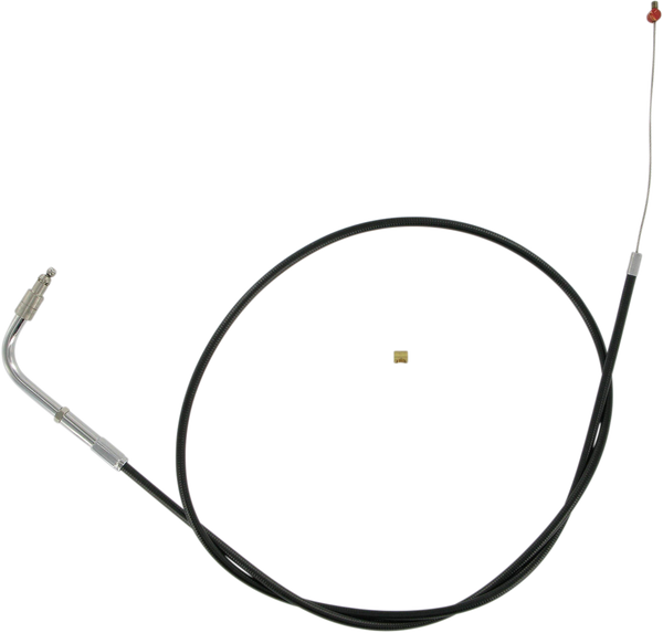 Black Vinyl Throttle/idle Cable Black +152 mm (6''), 1, nordicamoto.ro