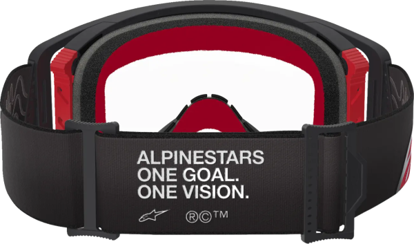 Ochelari ALPINESTARS Supertech Corp ABS Vision Black/Red-0
