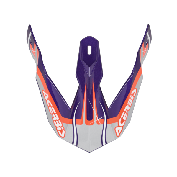 Cozoroc Casca Acerbis Linear Alb/Albastru-8