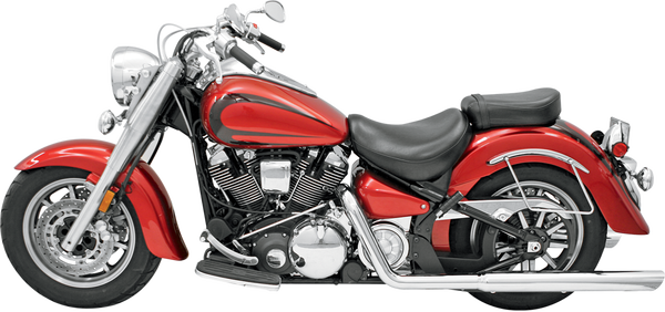 True Dual Crossover Head Pipe Chrome, 1, nordicamoto.ro