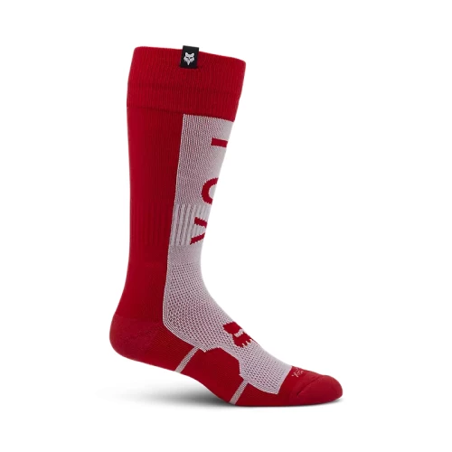 Sosete Fox 360 Divider Rosu/Alb L, 2, nordicamoto.ro