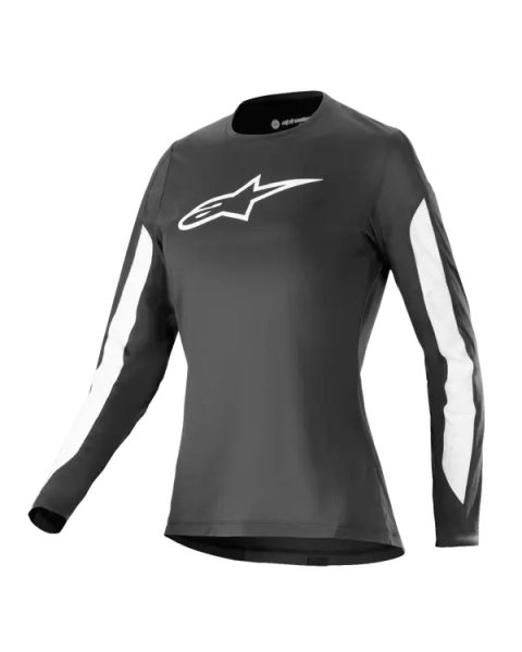 Alpinestars Stella A-dura Dri Astar Long Sleeve Jersey White, Black -2