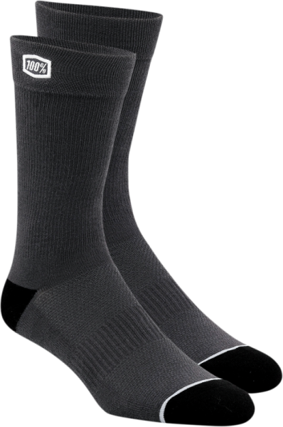 Solid Socks Gray 