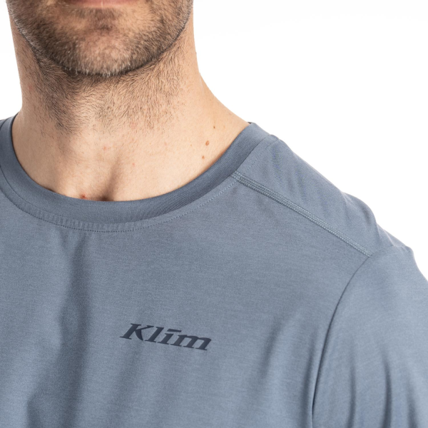 Bluză Klim Static Peak cu mânecă scurtă Black, 7, nordicamoto.ro