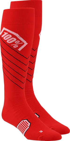 Sosete 100% Hi-side Performance Red-0