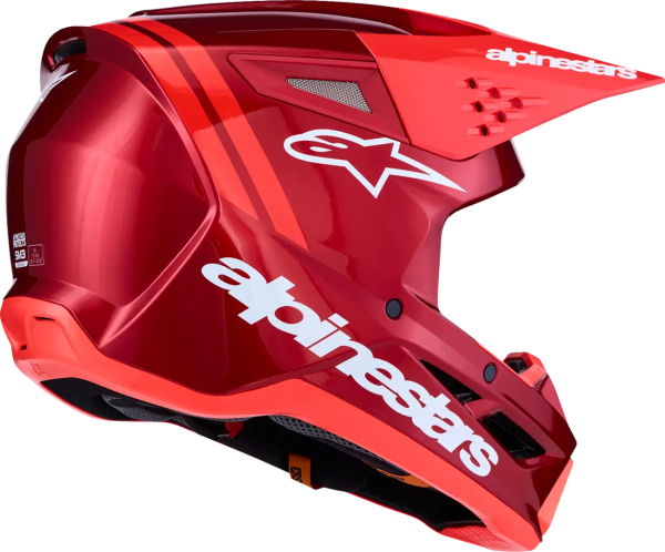 Casca Alpinestars SM3 Radium Rosu/Alb XS, 3, nordicamoto.ro