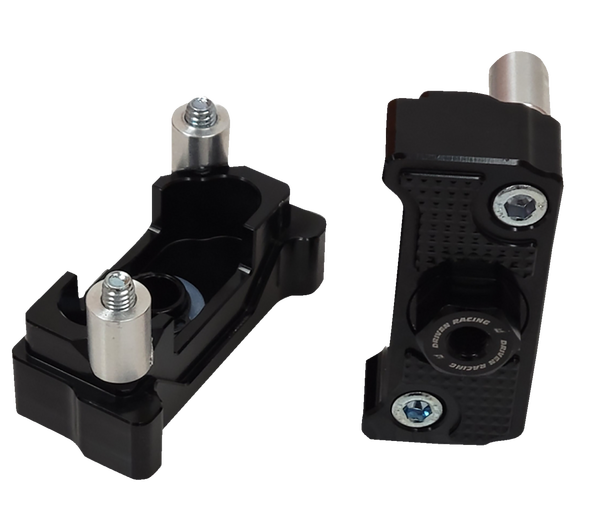 Captive Axle Block Sliders Black, 1, nordicamoto.ro