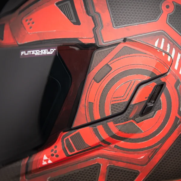 Casca Icon Airflite™ Blockchain Black/Red-0