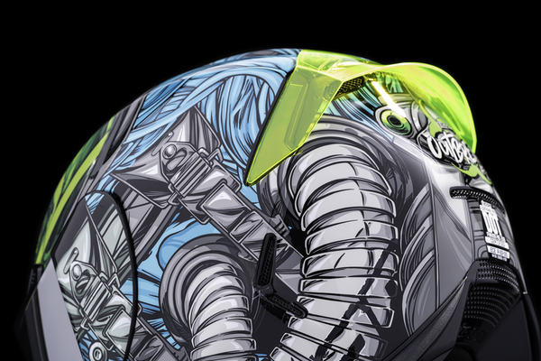 Casca Icon Airframe Pro Outbreak Green/Blue-2