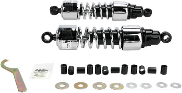 412 Series Cruiser Shocks Black, Chrome, 1, nordicamoto.ro