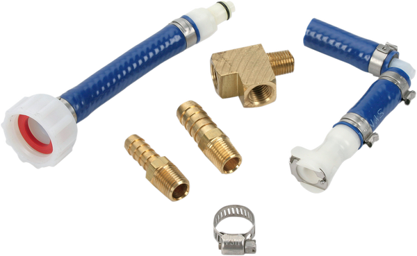 Flush Kit Blue, White, 2, nordicamoto.ro