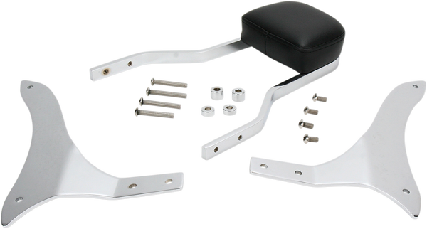 Square Sissy Bar Kit Chrome, 1, nordicamoto.ro