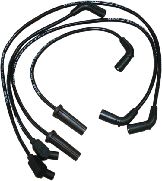 8mm Custom-fit Spark Plug Wire Kit Black, 1, nordicamoto.ro