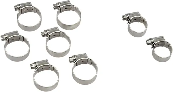 Radiator Clamp Kit Silver-0