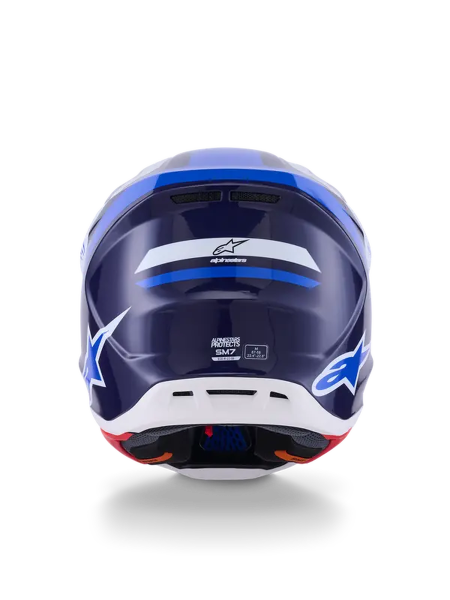 Cască Alpinestars SM7 Rise Blue-2