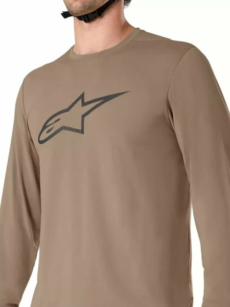 Alpinestars A-dura Astar Long Sleeve Jersey Brown -2