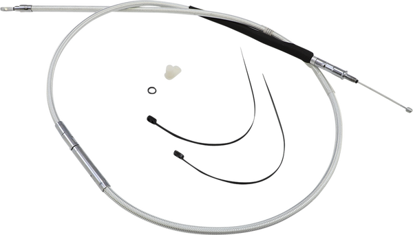 High-efficiency Braided Sterling Chromite Ii® Clutch Cable Silver, 1, nordicamoto.ro
