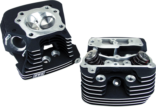 Super Stock Cylinder Head Kit Black, 1, nordicamoto.ro