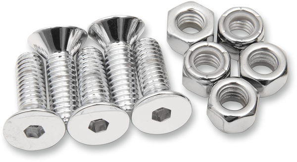 Rotor, Sprocket And Belt Mounting Hardware Kit Silver, 1, nordicamoto.ro