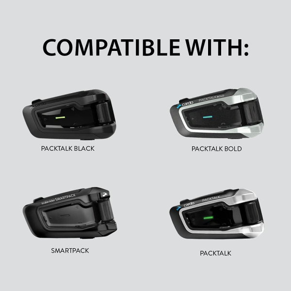 Kit pentru a doua cască Cardo Packtalk, 3, nordicamoto.ro