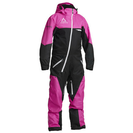 Combinezon Snowmobil Dama AMOQ Void Black/Pink Insulated-0