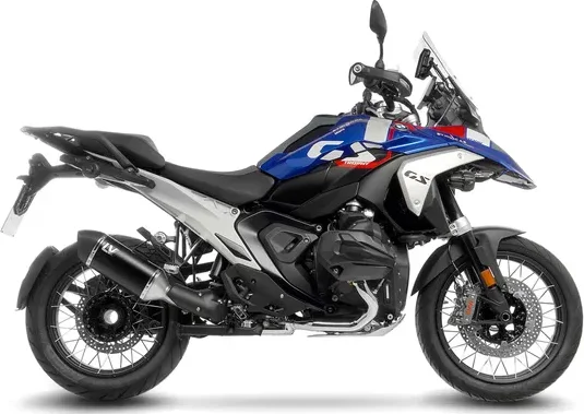Tobă de eșapament LeoVince LV-14 Black Edition Slip-On pentru BMW R 1300 GS / Adventure, 4, nordicamoto.ro