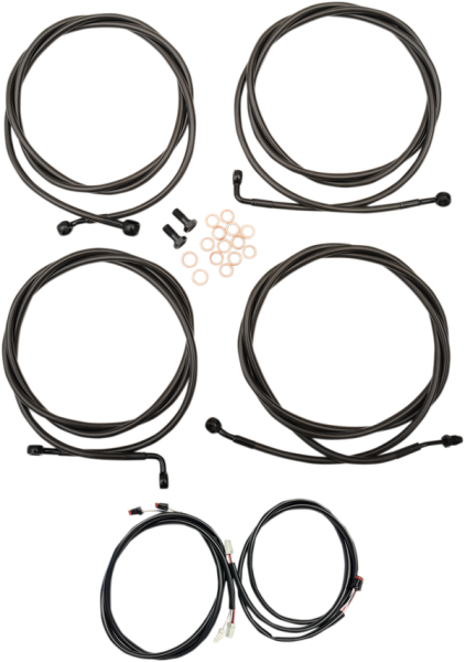 Complete Plug-and-play Cable Kit Black, 1, nordicamoto.ro