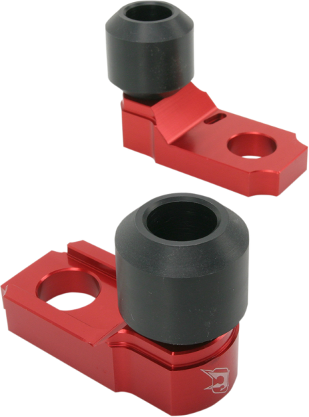 Axle Block Sliders Red, 1, nordicamoto.ro