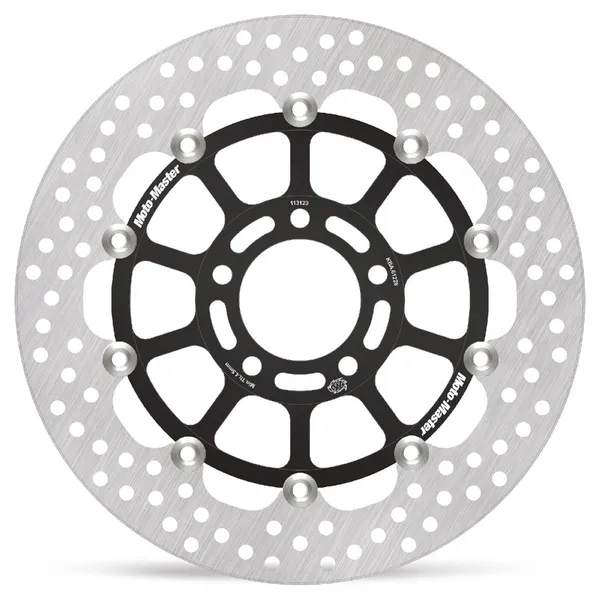 Halo Series Floating Rotor Black, Stainless Steel-1