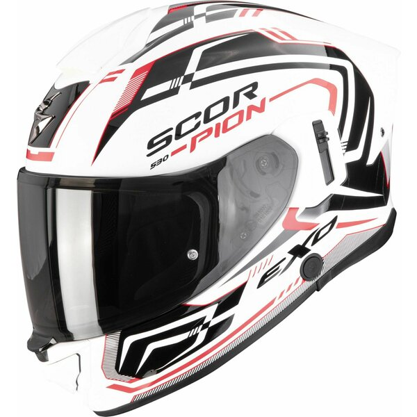 Casca integrala SCORPION EXO-530 AIR SLOPE XS Negru mat/Rosu, 2, nordicamoto.ro