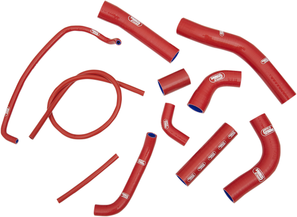 Radiator Hose Kit Red 