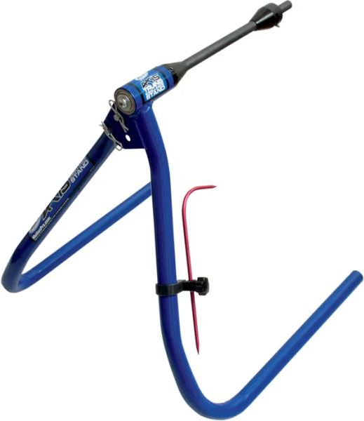 Axis Truing-balance Stand Blue, Powder-coated-1