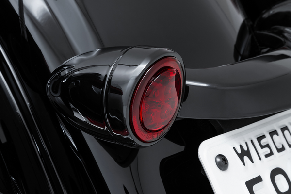 Led Lighted Fang® Rear Signal Light Inserts Black, 1, nordicamoto.ro
