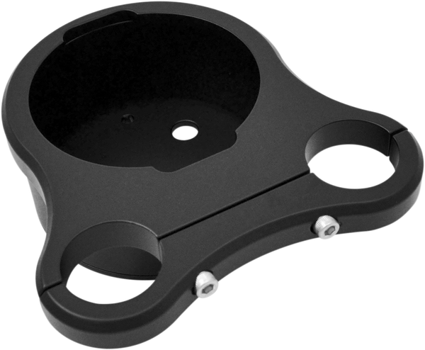 Tee-bar Gauge Mounts Flat Black, 1, nordicamoto.ro