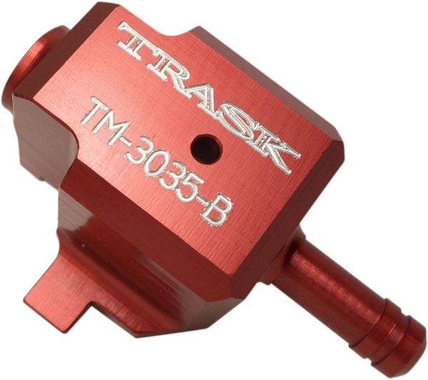Fuel Regulator Housing Red Anodized, 1, nordicamoto.ro