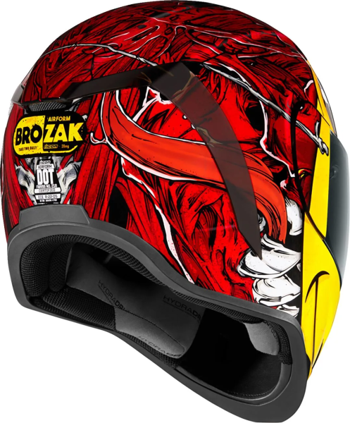 Casca Icon Airform Brozak Mips® Yellow/Red-12