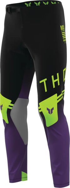 Pantaloni Thor Sportmode Geo Mov/Negru 38-2