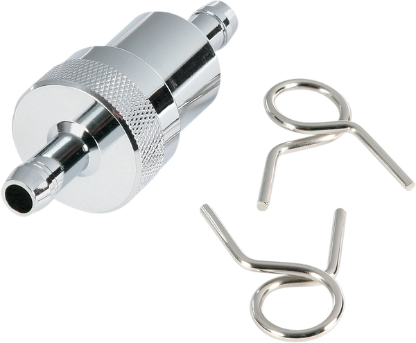 Anodized Fuel Filter Chrome, 1, nordicamoto.ro