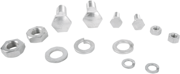 Rear Safety Bar Mounting Kit Silver, 1, nordicamoto.ro