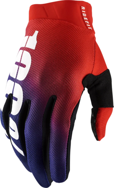 Manusi 100% Ridefit Dark Blue/Red/White M, 1, nordicamoto.ro
