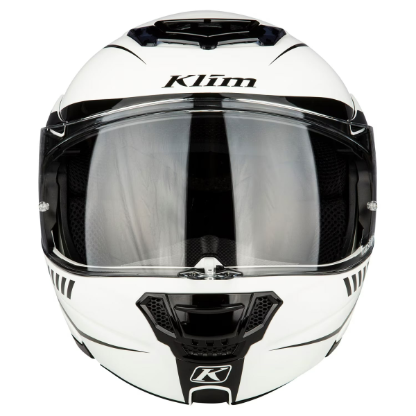 Cască Modulară Klim TK1200 Karbon ECE/DOT Gloss White-20