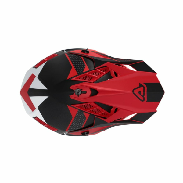 Casca Acerbis X-Track 22.06 Black/Red-3