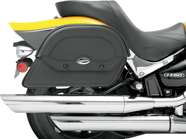 Custom Fit Cruis'n Slant Saddlebags Black Jumbo, 2, nordicamoto.ro