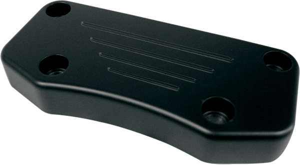 Billet Aluminum Top Handlebar Clamp Black, 1, nordicamoto.ro