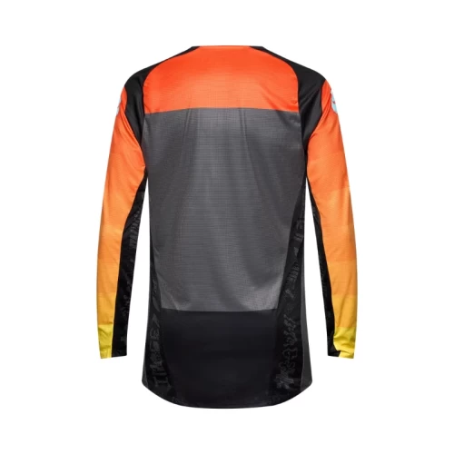 Tricou Fox MX-Flexair Grid Negru/Portocaliu XXL, 8, nordicamoto.ro